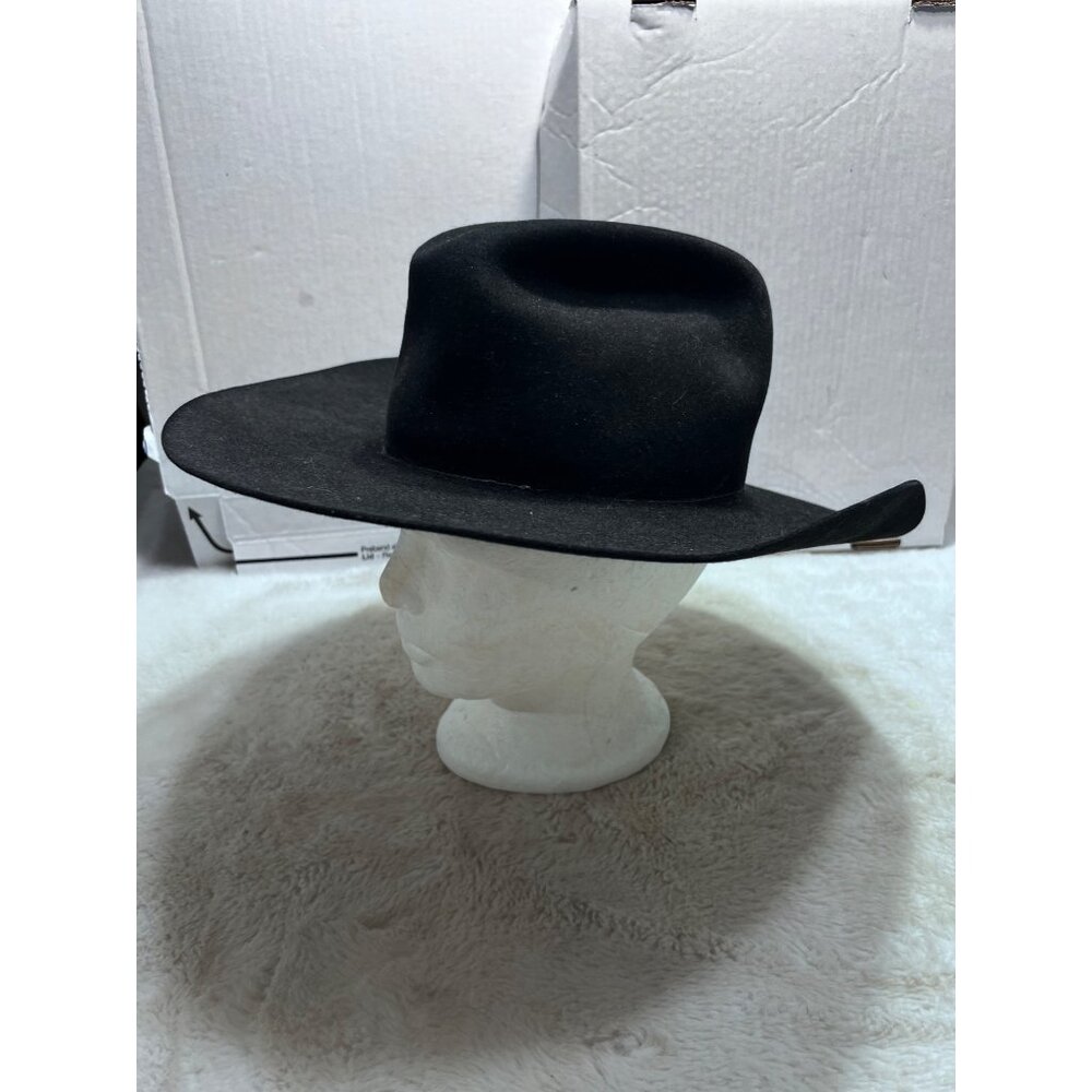 Stetson oval Grant Comfort Black Felt Western Cowboy Hat